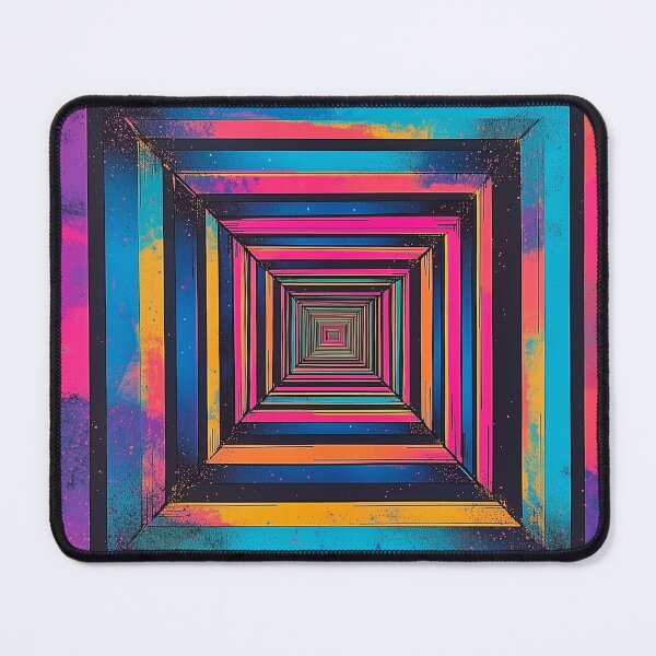 Item preview, Infinite Window V1 | Vibrant Pop Art Droste Effect Neon Optical Illusion designed and sold by RoseoftheWild.