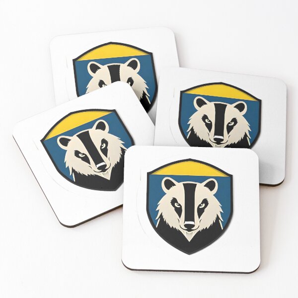 Item preview, The Badger Shield of Ukraine designed and sold by Hockey & Ghosts.