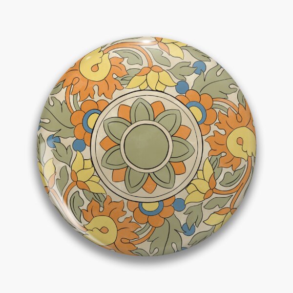 Item preview, Rhead X Gee Floral Charger Crossover designed and sold by MadeByGeeClowes.