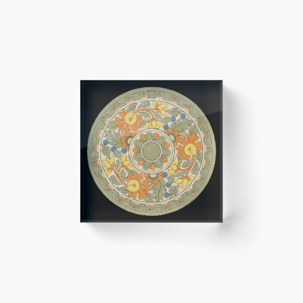 Item preview, Rhead X Gee Floral Charger Crossover designed and sold by MadeByGeeClowes.