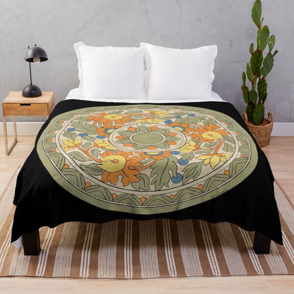 Item preview, Rhead X Gee Floral Charger Crossover designed and sold by MadeByGeeClowes.