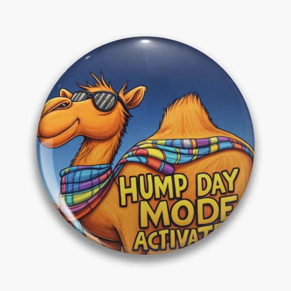 Item preview, Cool Camel with Hump Day Mode Activated   designed and sold by BrightNook.