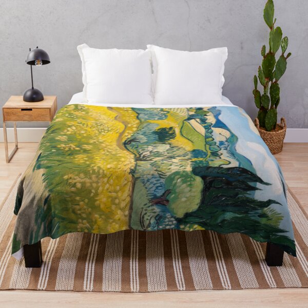 Item preview, Early Spring in Provence with Yellow Fields and Rolling Hills designed and sold by CARRAANN.