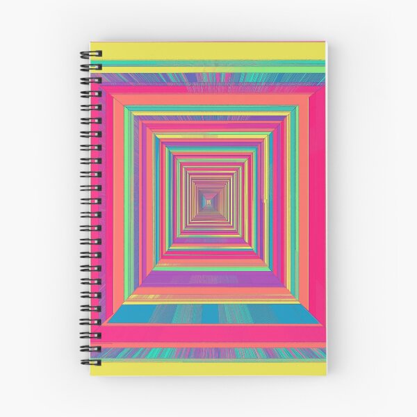 Item preview, Infinite Window V2 | Vibrant Droste Effect Pop Art Neon Optical Illusion designed and sold by RoseoftheWild.