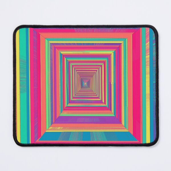 Item preview, Infinite Window V2 | Vibrant Droste Effect Pop Art Neon Optical Illusion designed and sold by RoseoftheWild.