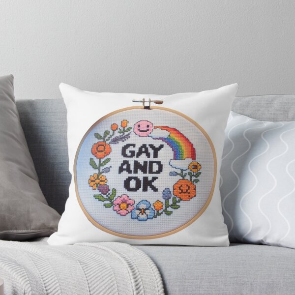 Item preview, Gay and OK Cross Stitch designed and sold by BBNRGY.