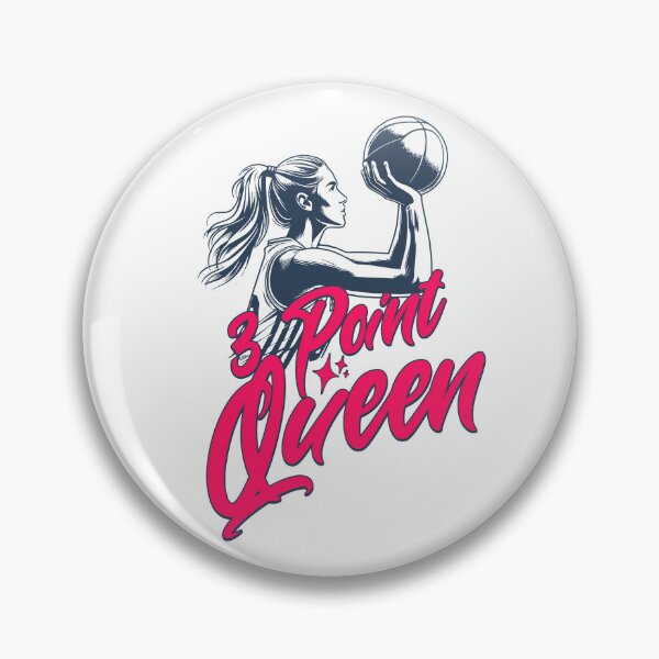 Item preview, I am Three Points Basketball Queen designed and sold by dudelinart.