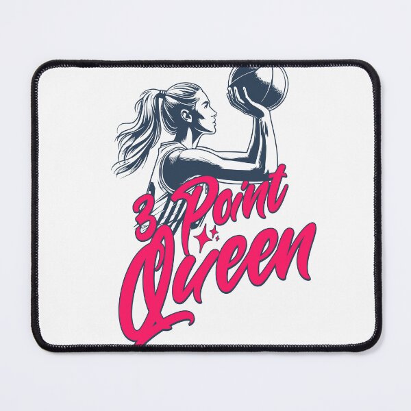 Item preview, I am Three Points Basketball Queen designed and sold by dudelinart.