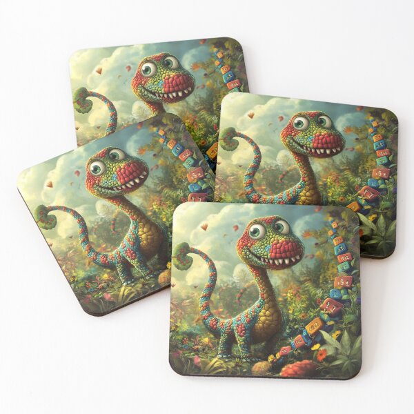Item preview, Math Dino: Mathmatics blocks Dino designed and sold by SoundsoftheSun.