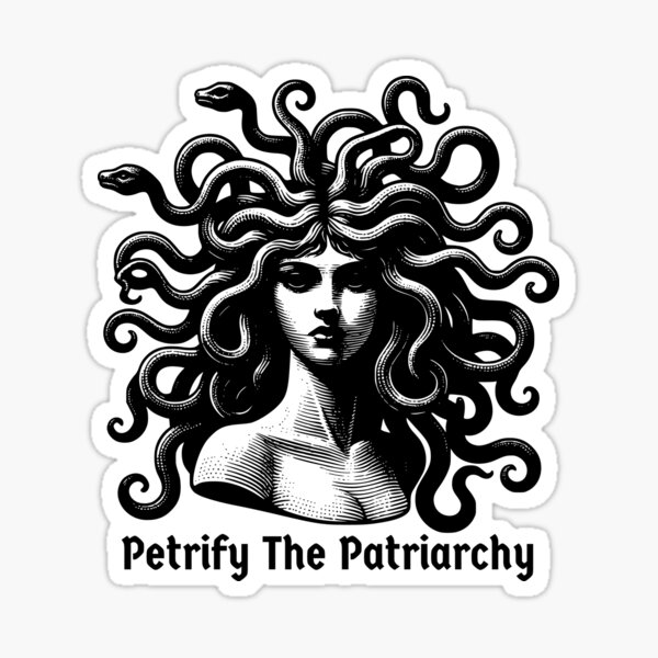 Item preview, Medusa "Petrifica el Patriarcado" designed and sold by ClosetCoven.