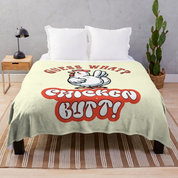 Item preview, Guess What? Chicken Butt - Funny Quote designed and sold by 2ndSketch.