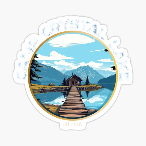 Item preview, Camp Crystal Lake - Adventure Camp  designed and sold by Smix Pixels.