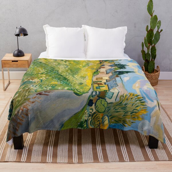 Item preview, French Village Road with Wildflowers and Rolling Hills designed and sold by CARRAANN.