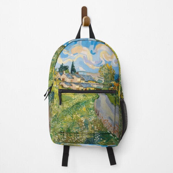 Item preview, French Village Road with Wildflowers and Rolling Hills designed and sold by CARRAANN.