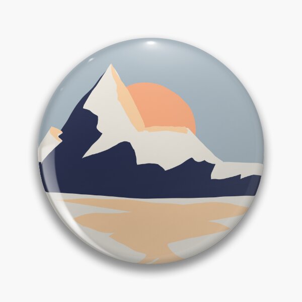 Item preview, Snowy Sunset Mountain Nature designed and sold by doodledont.