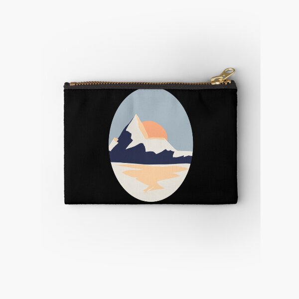 Item preview, Snowy Sunset Mountain Nature designed and sold by doodledont.