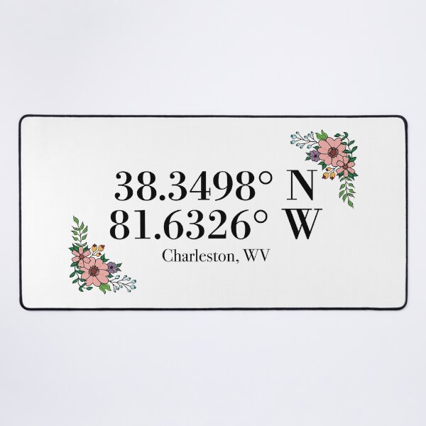 Item preview, Charleston, WV Coordinates designed and sold by mynameisliana.
