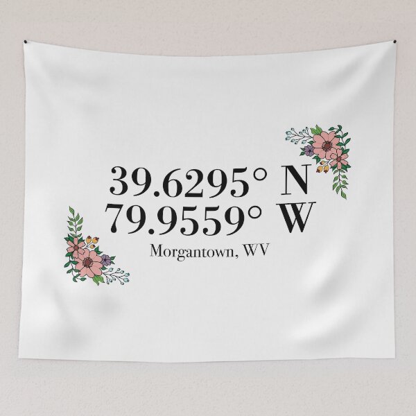 Item preview, Morgantown, WV Coordinates designed and sold by mynameisliana.