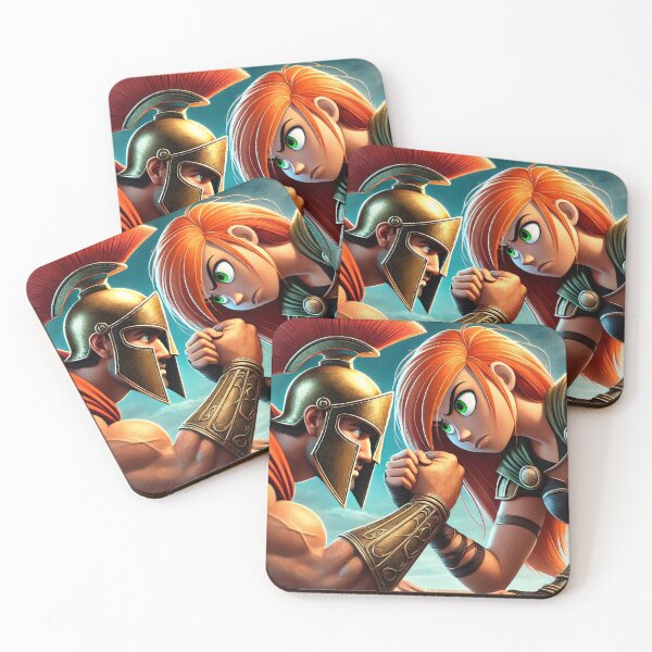 Item preview, Kim Possible Spartan Arm-Wrestle designed and sold by N0WUC1.