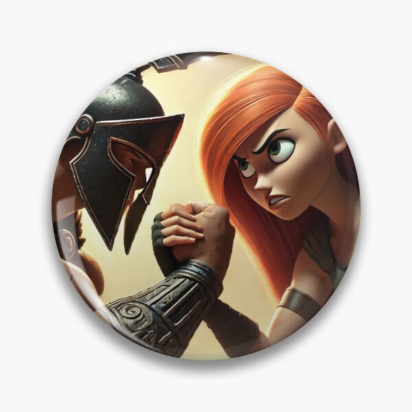 Item preview, Kim Possible Spartan Arm-Wrestle Battle designed and sold by N0WUC1.