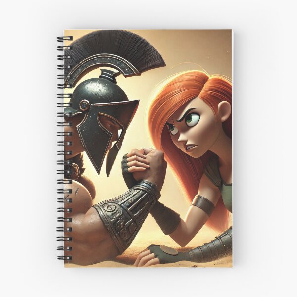 Item preview, Kim Possible Spartan Arm-Wrestle Battle designed and sold by N0WUC1.