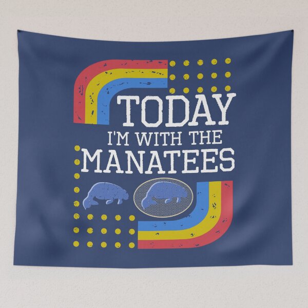 Item preview, Today I am with the manatees vintage designed and sold by vibeno1.