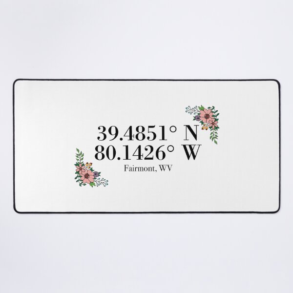 Item preview, Fairmont, WV Coordinates designed and sold by mynameisliana.