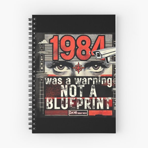 Item preview, 1984 Was A Warning, Not A Blueprint designed and sold by DaveRightNow.