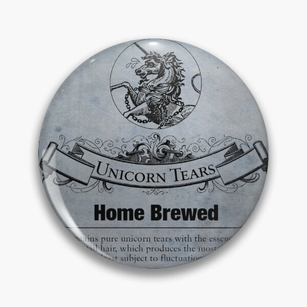 Item preview, Unicorn Tears Potion Bottle Label designed and sold by Lawn Walker.