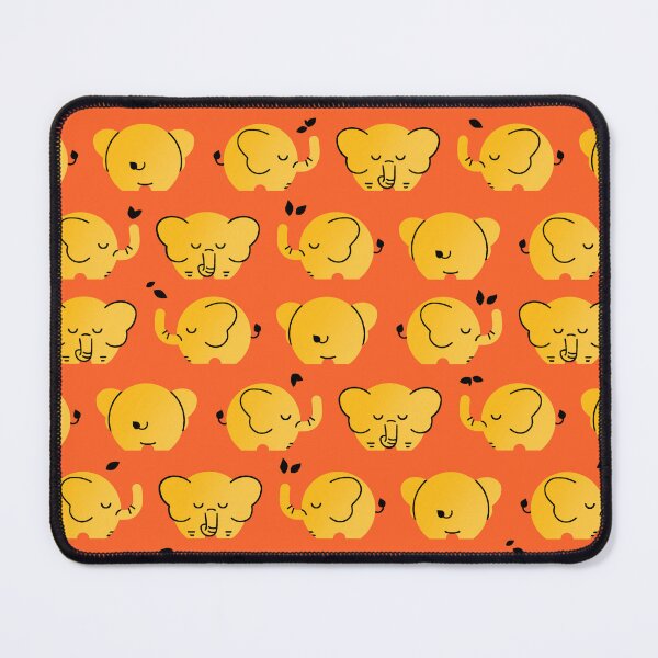 Vista previa del artículo con la obra «Estampado de elefante», diseñado y vendido por TallindaRed.