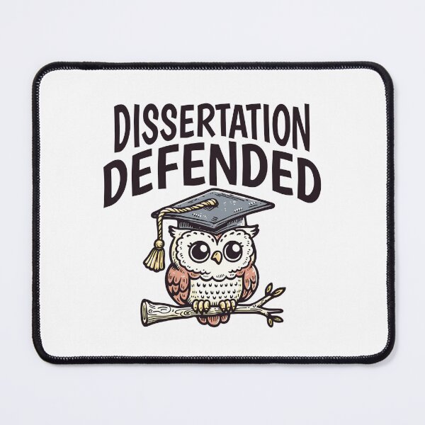 Item preview, Dissertation Defended | PhD Graduation Gift | Doctorate Graduation Gift | Dissertation Defense | PhD Completion | PhD Graduation Day designed and sold by jadedscientist.