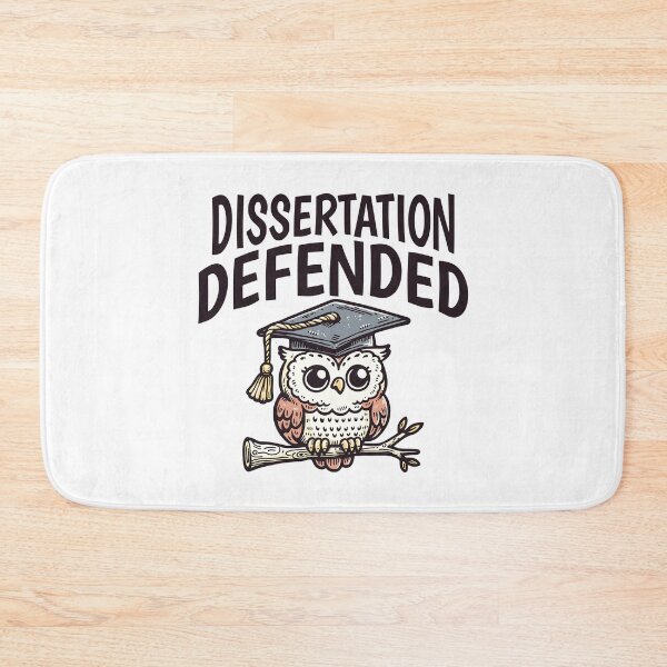 Item preview, Dissertation Defended | PhD Graduation Gift | Doctorate Graduation Gift | Dissertation Defense | PhD Completion | PhD Graduation Day designed and sold by jadedscientist.