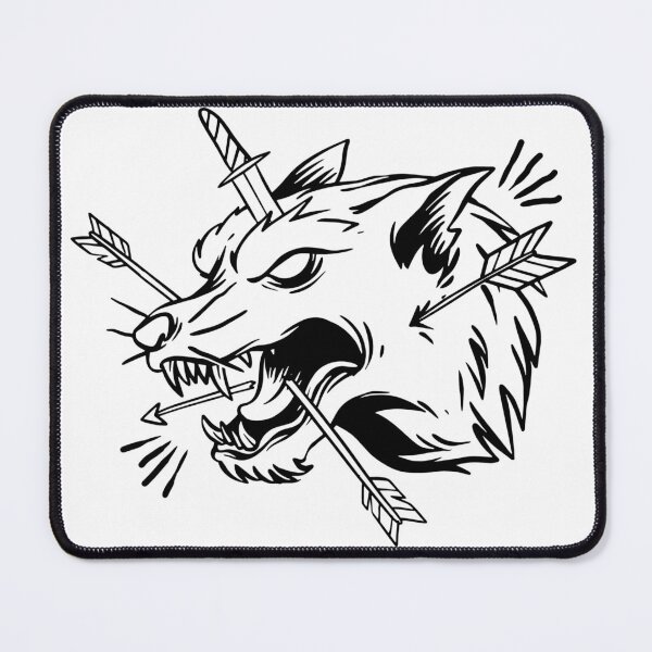 Item preview, Wolf "What Doesn't Kill Me, Better Run" designed and sold by ClosetCoven.