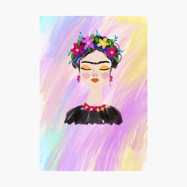 Vista previa del artículo con la obra «La felicidad en las flores», diseñado y vendido por Maridesigns25.