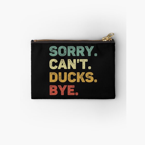 Item preview, Sorry Can't Ducks Bye Retro Duck Lover designed and sold by RareBunny.