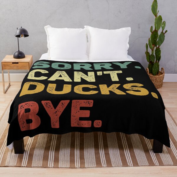 Item preview, Sorry Can't Ducks Bye Retro Duck Lover designed and sold by RareBunny.