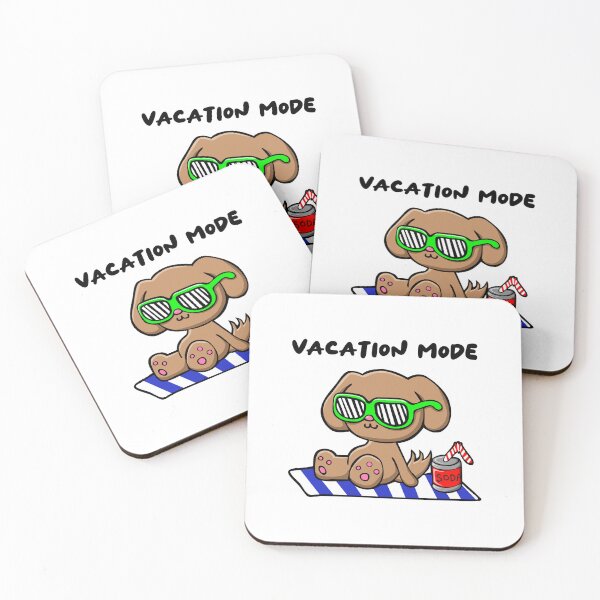 Item preview, Vacation Mode Puppy Dog designed and sold by KatelynMitalski.