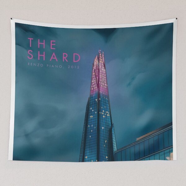Item preview, The London Shard at Night designed and sold by widdart.