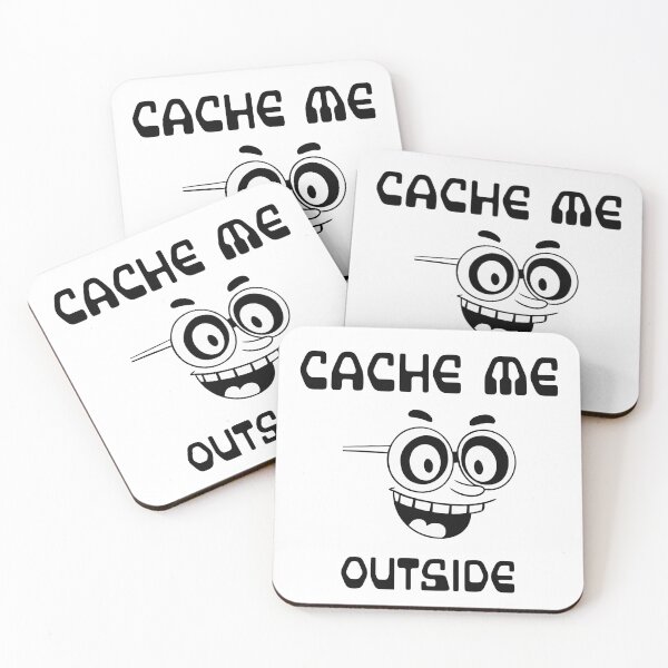 Item preview, Cache me outside. Tech nerdy  designed and sold by Truth Pixel.