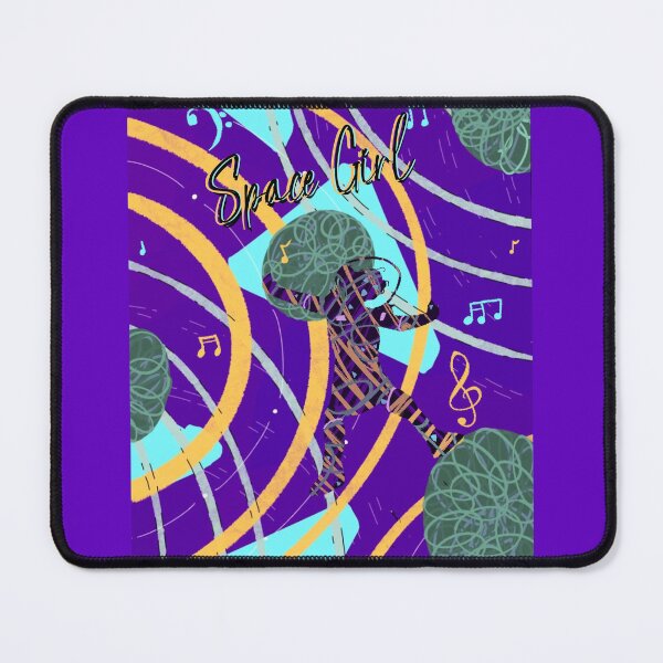 Item preview, Space Girl/Girl in Space digital sketch designed and sold by nano5525.