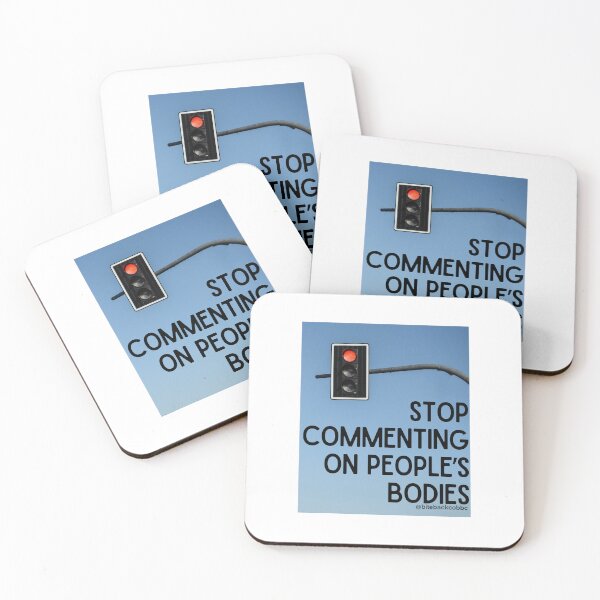 Item preview, Stop Commenting On Peoples Bodies  Stop Light Sky Background designed and sold by bitebackcobbc.