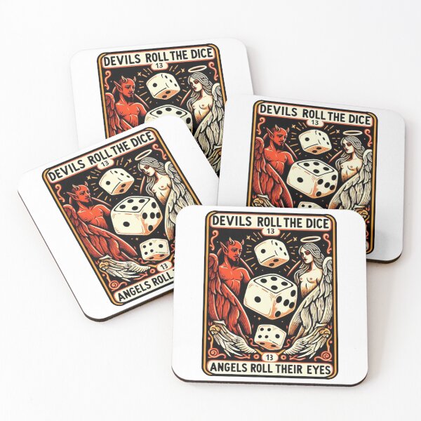 Item preview, Devils roll the dice, angels roll their eyes  - Taylor Swift - Tarot Card designed and sold by Gautamaa.