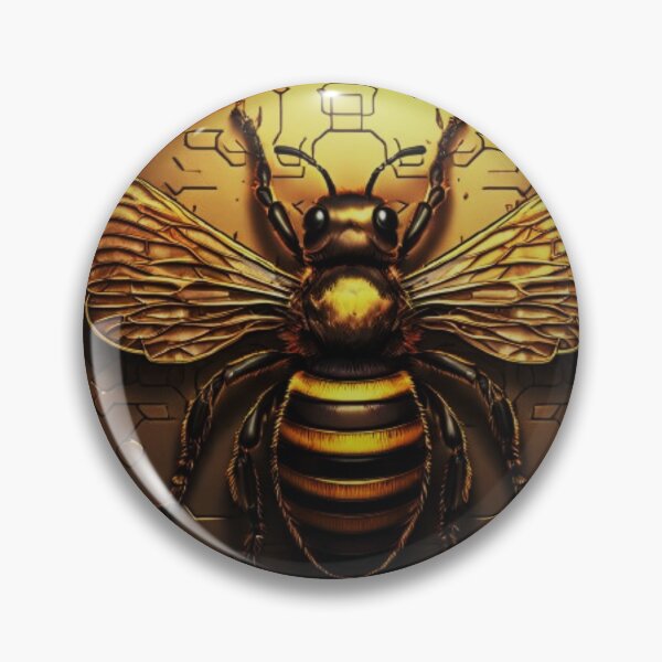 Item preview, Golden Bee Coin - a symbol of prosperity and elegance! designed and sold by SevilleArt.