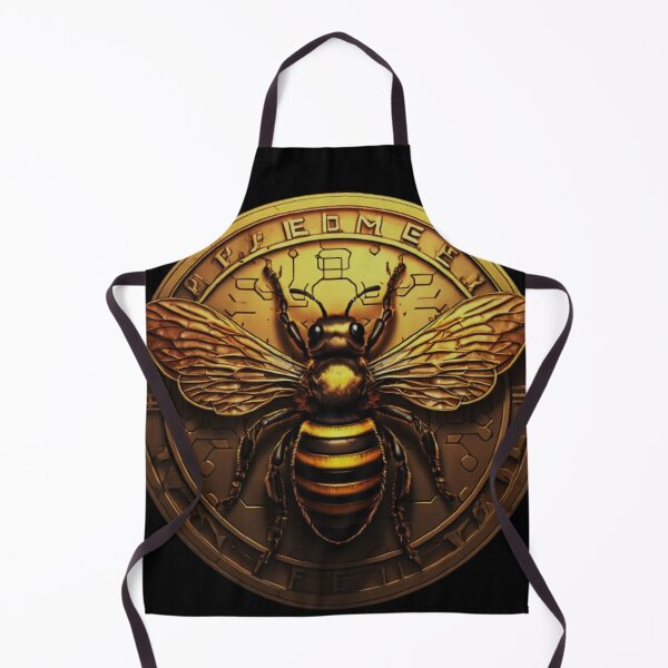 Item preview, Golden Bee Coin - a symbol of prosperity and elegance! designed and sold by SevilleArt.