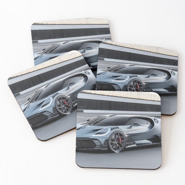 Item preview, Blue Bugatti Centodieci Poster – Exotic Hypercar Wall Art II designed and sold by AutoPopStudio.