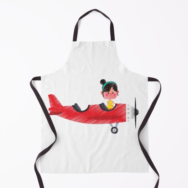 Item preview, Child Pilot in a Red Airplane designed and sold by AhaPrint.