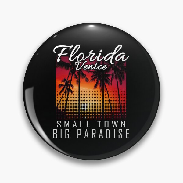 Item preview, Venice Florida Sunset Palm Trees – Small Town Big Paradise designed and sold by Dmetalx Art Apparel.