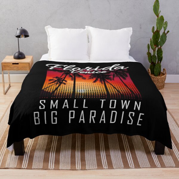 Item preview, Venice Florida Sunset Palm Trees – Small Town Big Paradise designed and sold by Dmetalx Art Apparel.