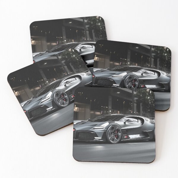 Item preview, Blue Bugatti Centodieci Poster – Exotic Hypercar Wall Art III designed and sold by AutoPopStudio.