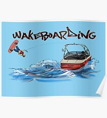 Wakeboarding Poster